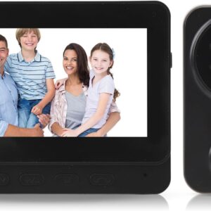 Videocitofono con Monitor, Visione Notturna, Voce Bidirezionale, Angolo di Visione Ampio