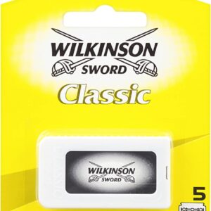 Wilkinson Sword Classic : 5 Lame Double Edge per una Rasatura Perfetta