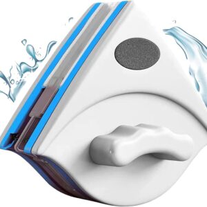 Pulivetro Magnetico per Doppi Vetri – Detergente Magnetico con Spugne Lavabili, Spazzole Tergicristallo e Cordino di Sicurezza – Ideale per Finestre da 3 a 8 mm