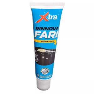 Rinnova Fari 150 ml – Rimuove Ossidazione e Ingiallimento Fanali | Maggiore Visibilità e Sicurezza di Guida | Lucidante Multiuso per Auto, Moto, Camper e Barche