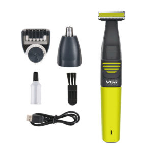 Rasoio Micro Touch 2 in1 Ricaricabile Elettrico Portatile Taglia Barba