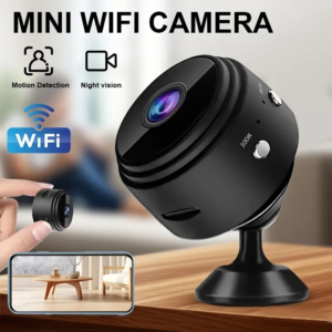 MiniCam A9 – Telecamera di Sorveglianza Wireless Full HD 1080P, Compatta e Discreta con WiFi e Registrazione su Scheda SD