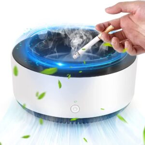 Posacenere per Purificatore D'aria Posacenere portatile Posacenere da esterno con Filtro Posacenere Intelligente