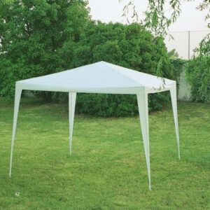 Gazebo 3x3 m da Esterno con Struttura in Ferro e Telo in Polietilene 100g – Altezza 2,45 m – Robusto, Impermeabile, Facile da Montare