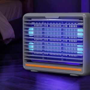 Lampada Antizanzare Elettrica – Zanzariera da Interno Portatile, Silenziosa ed Efficace (10W)
