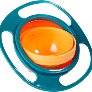 Ciotola Giroscopica Anti-Rovesciamento a 360° per Bambini