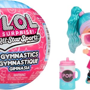 LOL Surprise All Star Sports Ginnastica – Bambola da Collezione con 8 Sorprese