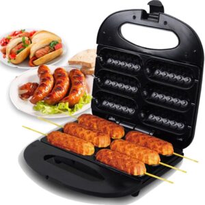 Macchina per hot dog a doppio lato fai 6 hot dog rapidi in pochi minuti