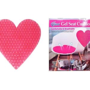 Cuscino Gel Per Sedia Sedile Cuore Comfort Sostegno Seduta Corretta Ufficio
