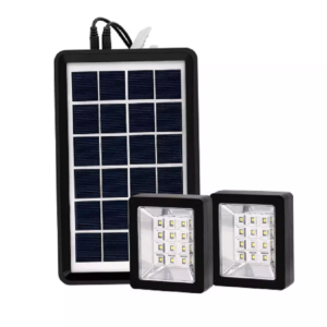 Kit pannello di energia solare doppio Andowl Q-D630 6V 3W 2 in 1