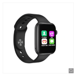 Smart Watch Smart Fitness T5S Bluetooth Call Touch Screen Music per Android e iOS NERO