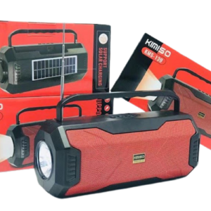 Kimiso KMS 139 Altoparlante portatile sistema di aloparlanti DJ subwoofer sound box con altoparlante bluetooth con luce a LED