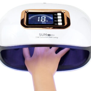 Lampada Unghie Uv Led Fornetto Unghie Nail Art Nail Lamp 72w 36 Led Sun H4 Plus