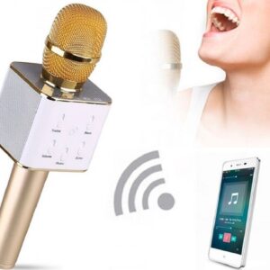 Nuovo microfono Q9 Karaoke HD vivavoce cellulare altoparlanti Bluetooth