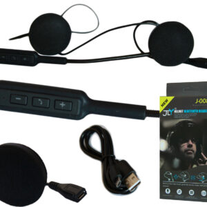 Headset microfono auricolare bluetooth impermeabile per casco moto scooter mp3