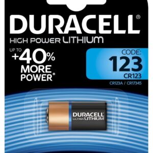 Batteria Duracell 123 A 3V Litio confezione da 1 pila