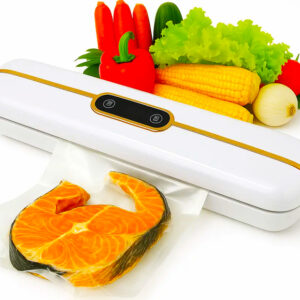 Macchina Sottovuoto per Alimenti – Sigillatrice Automatica con 10 Sacchetti Inclusi