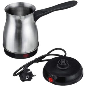 Caffettiera Elettrica Moka Caffè Turco Cappuccino Bollitore 600w In Acciaio cir