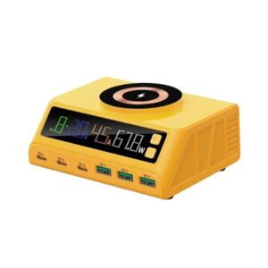 Stazione di ricarica rapida 7 in 1 da 110W con ricarica wireless e display LED