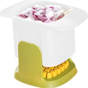Tritaverdure 2 in 1 per tagliare a dadini tritaverdure staccabile tritaverdure multifunzionale per tagliare a cubetti frutta cipolla formaggio