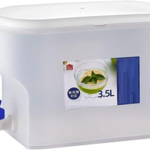 Dispenser per bevande in plastica 3.5 l con rubinetto grande capacità per feste all'aperto e uso quotidiano