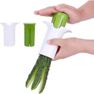 Affettaverdure per carote cetrioli fragole affettatrice professionale in acciaio inox con protezione e lama affilata