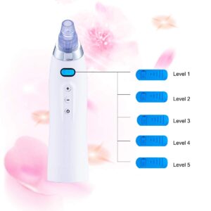 Aspiratore POVO Facciale Per La Rimozione Di Punti Neri E Pulizia Viso Con Display