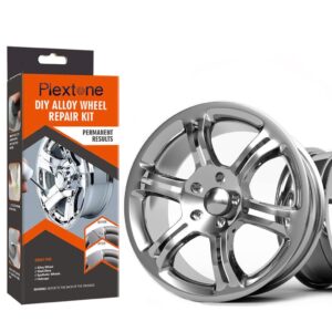 Plextone Kit Riparazione Cerchi in Lega – Adesivo Rapido per Graffi, Ammaccature e Danni Superficiali