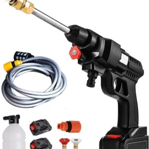 Idropulitrice Portatile 48V Doppia Batteria con Valigetta e Accessori – Alta Pressione Ricaricabile
