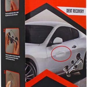 Visbella Kit Riparazione Ammaccature con Estrattore a Ponte e Colla a Caldo  Rimozione Ammaccature Auto Senza Verniciatura