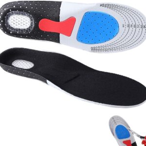 Solette gel dona sollievo al piede assorbe gli shock perfetta per lo sport, le passeggiate, la corsa, l’escursionismo, per uomo e per donna