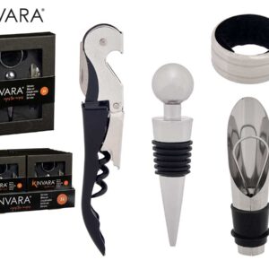 Set di accessori per il vino in scatola 4 pcs Kinvara