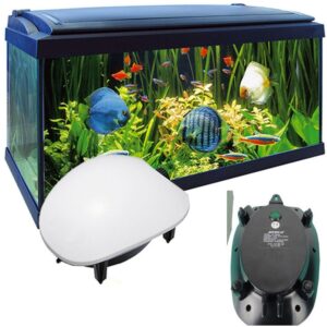 Pompa aria areatore aeratore per da acquario pesci 6,6 l/m esterna 3.5 w ap-8804