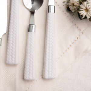 Bavaria Servizio Posate 24pz Acciaio Inox 18/10 Corredo Sposa Regalo Donna