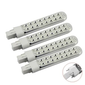 Bulbo uv da neon a led 9w ricambio lampada unghie nail art ricostruzione ricambi