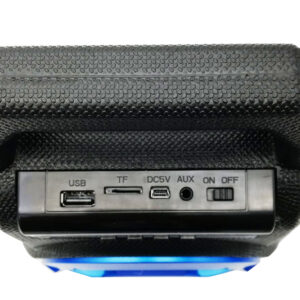 Cassa speaker bluetooth altoparlante portatile FM USB musica luci led CS 15