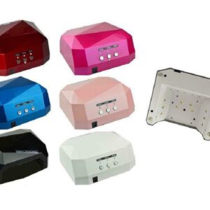 Lampada Uv Led Sensore Fornetto Ricostruzione Unghie Nail Art Timer 36w Diamante
