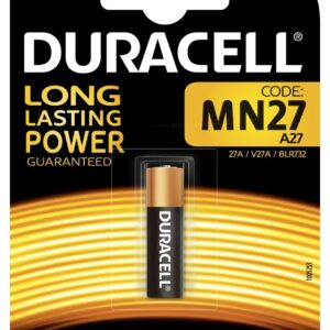 Batterie Duracell MN27 Alcalina 27A/V27A/8LR732