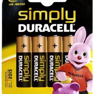 Batterie Duracell Simply AA alcaline monouso LR6/MN1500