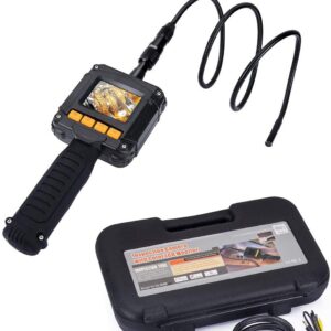 Telecamera endoscopica con monitor lcd 4 led cavo sonda led flessibile ispezione