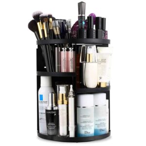 Organizzatore per trucco verticale con rotazione 360 gradi con livelli regolabili