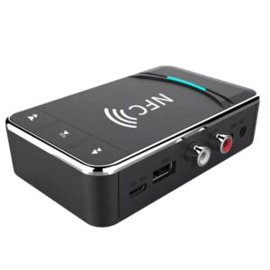 Trasmettitore ricevitore audio da Bluetooth NFC 5.0 a RCA AUX 3.5mm Q-NF39