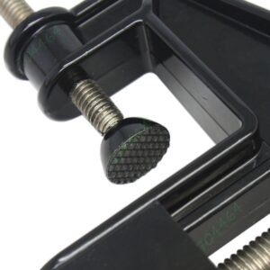 Morsa Da Banco 50 Mm Fisso Tavolo Morsetto Girevole Base Fissa