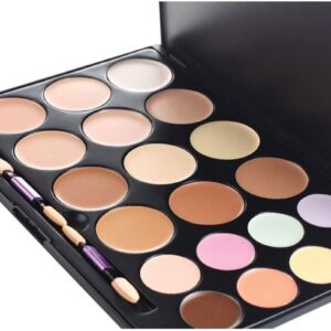 20 Colori Super Coprenti Palette da Trucco Per Correzione e Contouring in Crema Cosmetico Camouflage Palette - Viso Occhi Correttore
