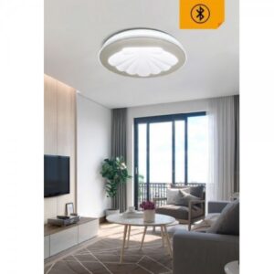 Plafoniera Lampadario Soffitto 46 W Conchiglia Dimmerabile Toni Di Luce Pn-11-3c