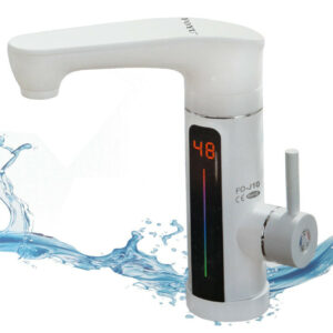 Rubinetto miscelatore elettrico caldaia acqua calda con display FO-J10
