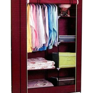 Armadio guardaroba stoffa salvaspazio vestiti biancheria organizer tenda casa