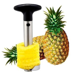 Sbuccia ananas taglia affetta in metallo sbucciananas torsolo casa cucina