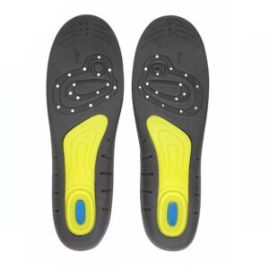 Solette in gel active plantari per uomo e donna per scarpe coppia suole soft dalla 40 alla 46,5