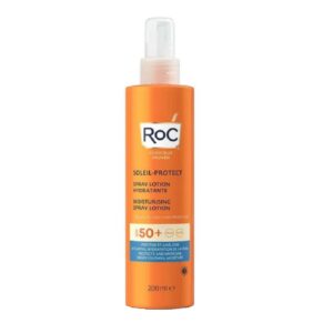 Roc protezione solare lozione spray corpo idratantespf50+ 200 ml